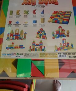 Bộ xếp hình xây dựng 51 chi tiết