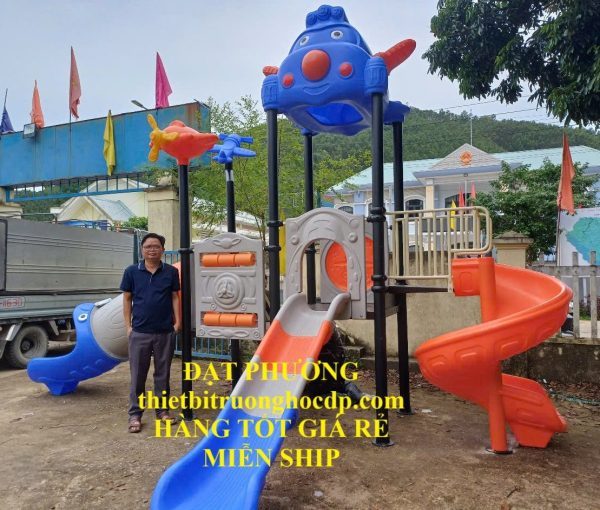 khu liên hoàn, đồ chơi ngoài trời, Dự án nâng cấp thiết bị mầm non trọn gói tại Kon Tum bởi Đạt Phương