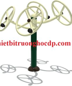 Dụng cụ thể thao ngoài trời tập tay vai đôi HOF 14509 lắp đặt tại công viên Đà Nẵng