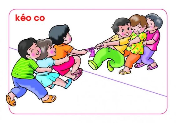 Tổ chức trò chơi kéo co cho trẻ mầm non giúp tăng sức bền