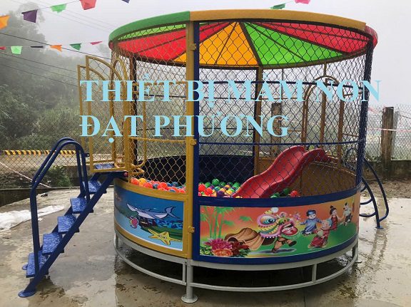 Lắp đặt thiết bị mầm non trọn gói: Nhà bóng trường mầm non